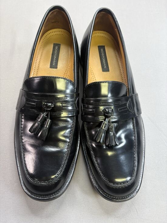 Bostonian Other - Bostonian Men’s Black Tasseled Leather Loafer 25050 Size 10.5 M